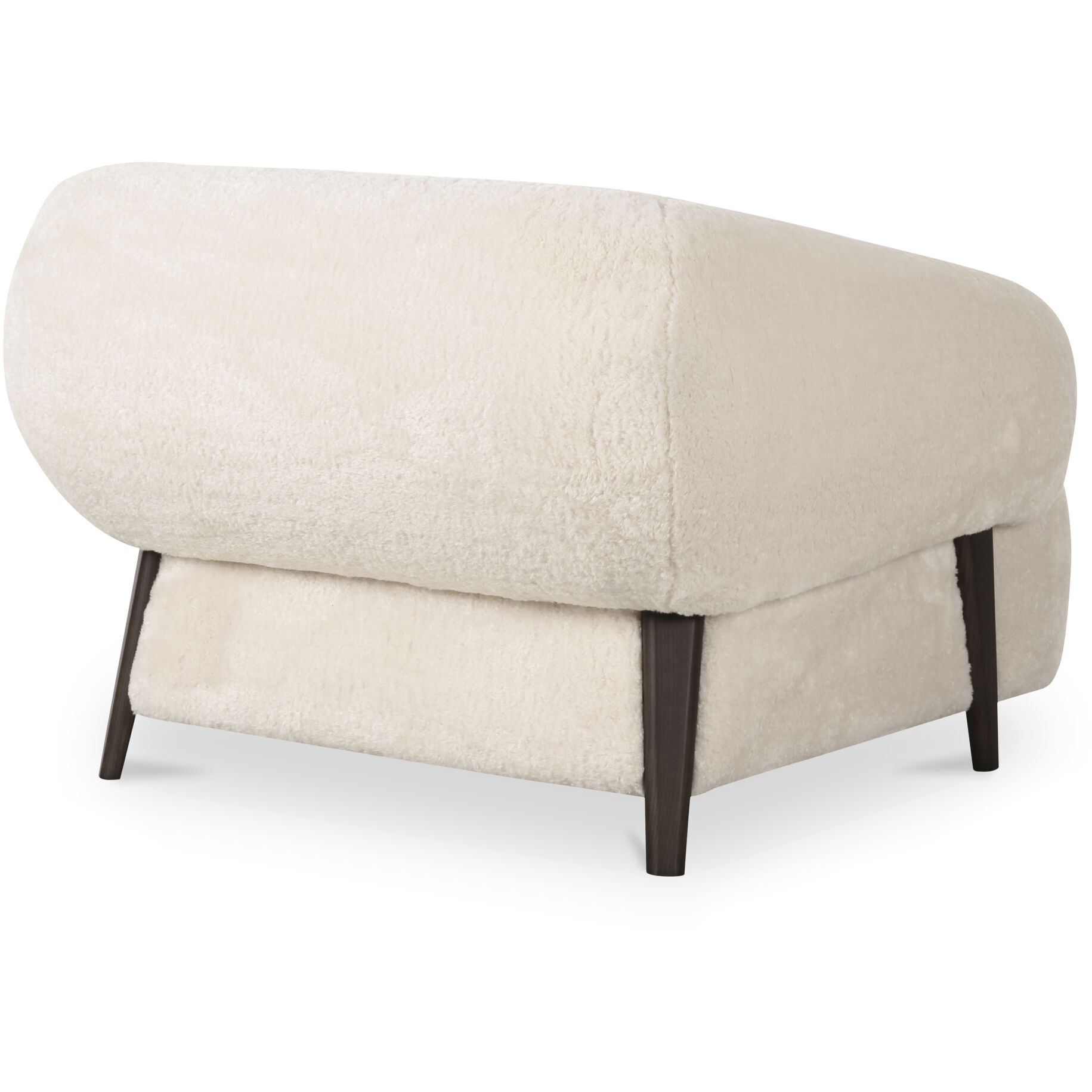 Devlin White Lounge Chair